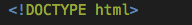HTML5入门教程