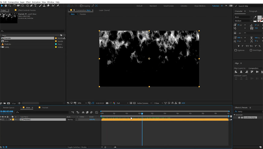 AE教程！流光溢彩的动态漩涡效果（含插件下载）