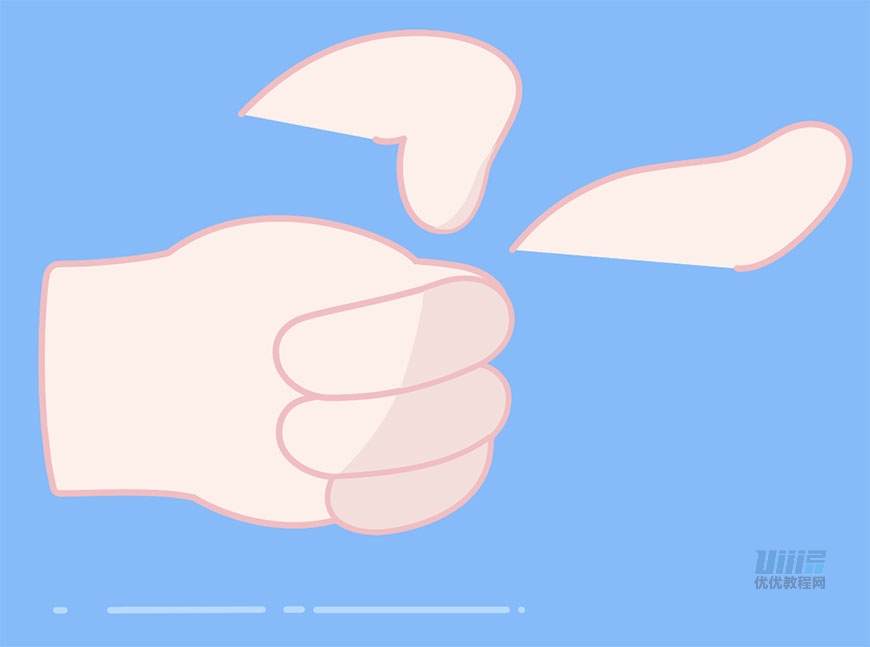 AI+AE教程！教你制作可爱的小猪存钱罐动效