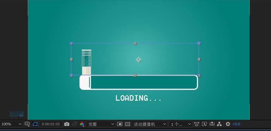 AI+AE教程！教你制作生态危机主题的Loading动效