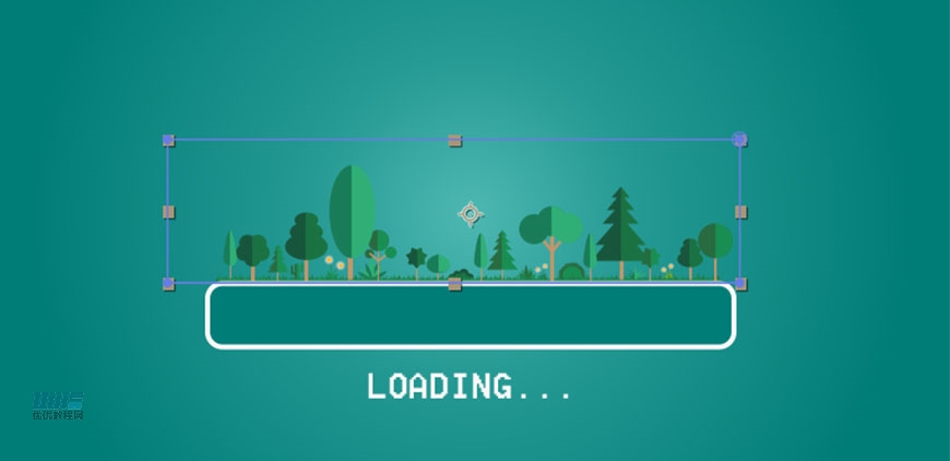 AI+AE教程！教你制作生态危机主题的Loading动效