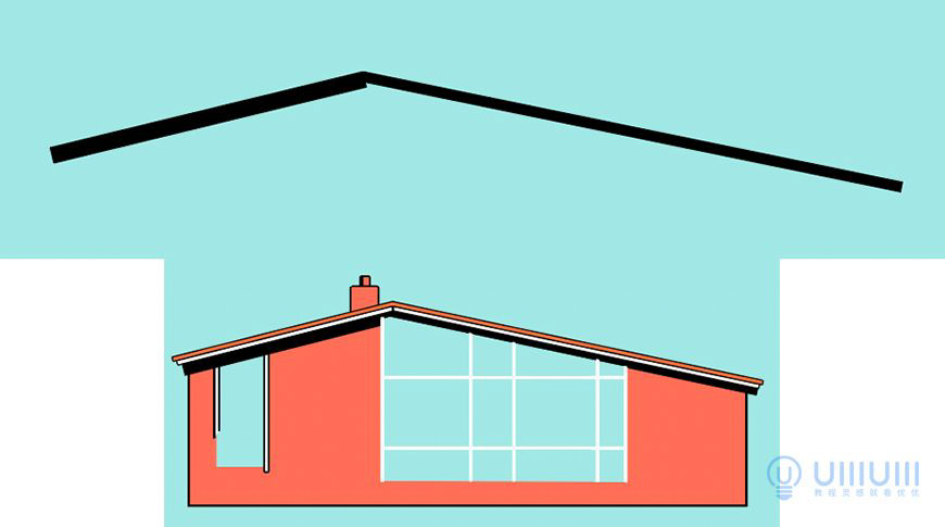 AI教程！扁平风格温馨场景插画