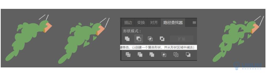 AI教程!扁平风格瑜伽少女场景插画