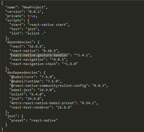 react-native从入门到精通搭建app（三） 一一 路由依赖安装